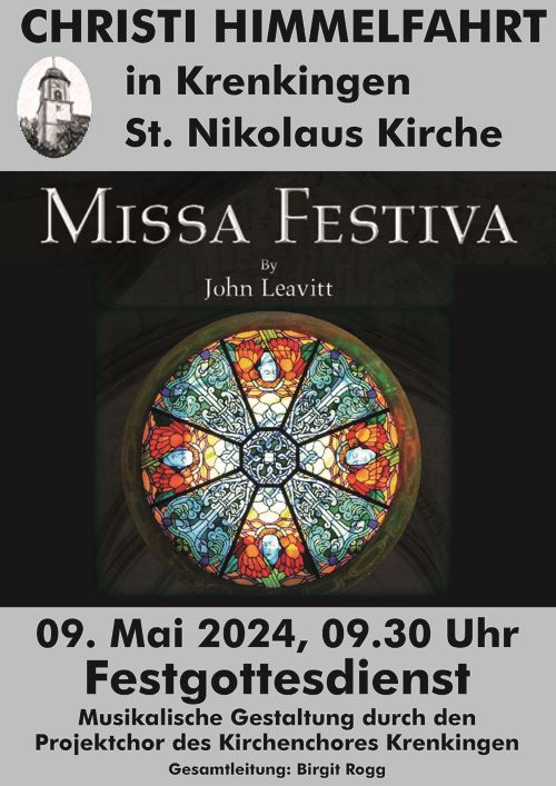 Plakat Missa Festiva verkleinert